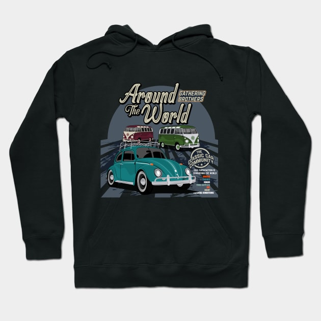 classic car community car Hoodie by Tshirt lover 1